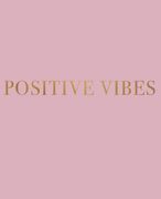 Positive Vibes: A decorative book for coffee tables, bookshelves and interior design styling - Stack deco books together to create a c (en Inglés)