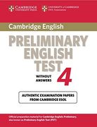 Cambridge Preliminary English Test. Student's Book. Per le Scuole Superiori: Cambridge Preliminary English Test 4 Student's Book: Examination Papers. Esol Examinations (Pet Practice Tests) (en Inglés)