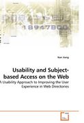 usability and subject-based access on the web