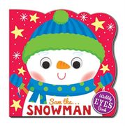 Wobble eye Book sam the Snowman (en Inglés)