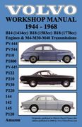 Volvo 1944-1968 Workshop Manual Pv444, Pv544 (P110), P1800, Pv445, P122 (P120 & Amazon), P210, P130, P220, 144, 142 & 145 (en Inglés)