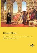 Kleine Schriften zur Geschichtstheorie und zur Wirtschaftlichen und Politischen Geschichte des Altertums (in German)