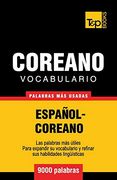 Vocabulario Espaã±Ol-Coreano - 9000 Palabras Mã¡ S Usadas
