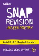 Aqa Unseen Poetry Anthology Revision Guide: Ideal for Home Learning, 2022 and 2023 Exams (en Inglés)