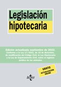 Legislación hipotecaria - Editorial Tecnos - TECNOS