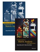 Fundamentals of Matrix Analysis with Applications Set (en Inglés)