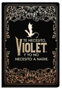 Diario oficial de Alas de sangre: Te necesito, Violet (in Spanish)