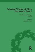Selected Works of Eliza Haywood, Part I Vol 1 (en Inglés)