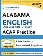 Alabama Comprehensive Assessment Program Test Prep: Grade 5 English Language Arts Literacy (ELA) Practice Workbook and Full-length Online Assessments: (en Inglés)