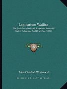 lapidarium walliae: the early inscribed and sculptured stones of wales, delineated and described (1879) (en Inglés)