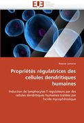 Proprietes Regulatrices Des Cellules Dendritiques Humaines