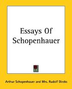 essays of schopenhauer