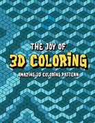 3D Coloring: 3D Activity Book 3D Coloring Book (en Inglés)