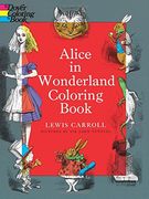 alice in wonderland coloring book (en Inglés)