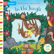 In the Jungle: A Push, Pull, Slide Book (Campbell Axel Scheffler) (en Inglés)