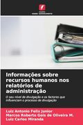 Informações Sobre Recursos Humanos nos Relatórios de Administração (en Portugués)