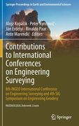 Contributions to International Conferences on Engineering Surveying: 8th Ingeo International Conference on Engineering Surveying and 4th Sig Symposium (en Inglés)