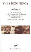 Poemes Bonnefoy