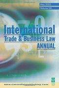 international trade and business law review: volume viii (en Inglés)