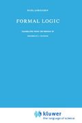 formal logic (en Inglés)