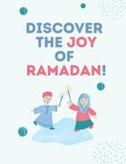 Discover The Joy of Ramadan: : Coloring Book of Ramadan Symbols, Islamic book for kids, Age 3-8 (en Inglés)