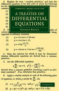 A Treatise on Differential Equations (Cambridge Library Collection - Mathematics) (en Inglés)
