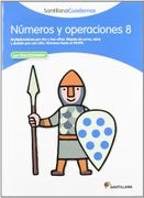 NÚMEROS Y OPERACIONES 8 SANTILLANA CUADERNOS - Vv.Aa. - Santillana