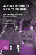 Que Todo el Territorio se Vuelva Feminista. Las Protagonistas de las Tomas Universitarias de 2018