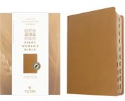 NLT Every Woman’s Bible, Filament Enabled (Genuine Leather, Camel, Indexed, Red Letter) (en Inglés)
