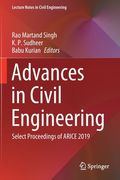 Advances in Civil Engineering: Select Proceedings of Arice 2019 (en Inglés)