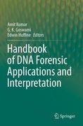 Handbook of dna Forensic Applications and Interpretation(Springer Verlag Gmbh) (en Inglés)