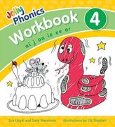 Jolly Phonics Workbook 4: In Precursive Letters (British English Edition) 