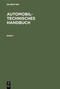 Automobiltechnisches Handbuch (in German)