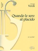Giuseppe Verdi: Quando le Sere al Placido, da Luisa Miller (Tenore) (en Inglés)
