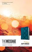 Message Deluxe Gift Bible, Denim Leather-Look: The Bible in Contemporary Language (en Inglés)