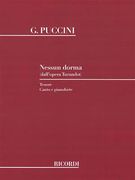 nessun dorma (from turandot): voice and piano (en Inglés)