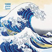 Adult Jigsaw Puzzle Hokusai: The Great Wave (1000-Piece Jigsaw Puzzles) -  - Flame Tree Publishing