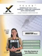 Texes Generalist Ec-6 191 English Language Arts and Reading Boost Edition (en Inglés)