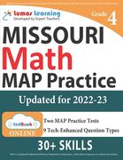 Missouri Assessment Program Test Prep: 4th Grade Math Practice Workbook and Full-Length Online Assessments: Map Study Guide (en Inglés)