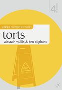 Torts (Macmillan law Masters) (en Inglés)