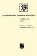 Lex Naturalis Bei Thomas Von Aquin (en Alemán)
