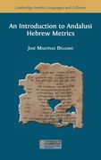 An Introduction to Andalusi Hebrew Metrics (en Inglés)