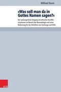 Was Soll Man Da in Gottes Namen Sagen?: Der Seelsorgerliche Umgang Mit Ethischen Konfliktsituationen Im Bereich Der Neonatologie Und Seine Bedeutung F (en Alemán)