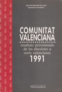 Comunitat Valenciana (Resultats Provisionals de les Eleccions a Corts Valencianes 1991 )