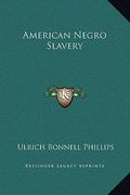 american negro slavery (en Inglés)
