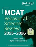 MCAT Behavioral Sciences Review 2025-2026: Online + Book (en Inglés)