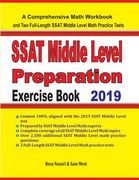 SSAT Middle Level Math Preparation Exercise Book: A Comprehensive Math Workbook and Two Full-Length SSAT Middle Level Math Practice Tests (en Inglés)