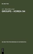 Groups - Korea 94 (de Gruyter Proceedings in Mathematics) (en Inglés)