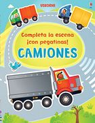 Camiones. Completa la Escena con Pegatinas