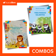 Toco Toco el león aventurero + Tres pandas valientes (in Spanish)